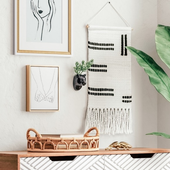 Opalhouse Other - new ✨ white woven hanging wall mount